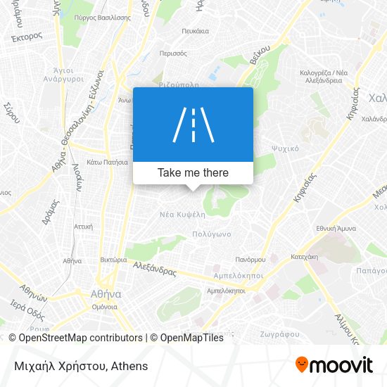 Μιχαήλ Χρήστου map