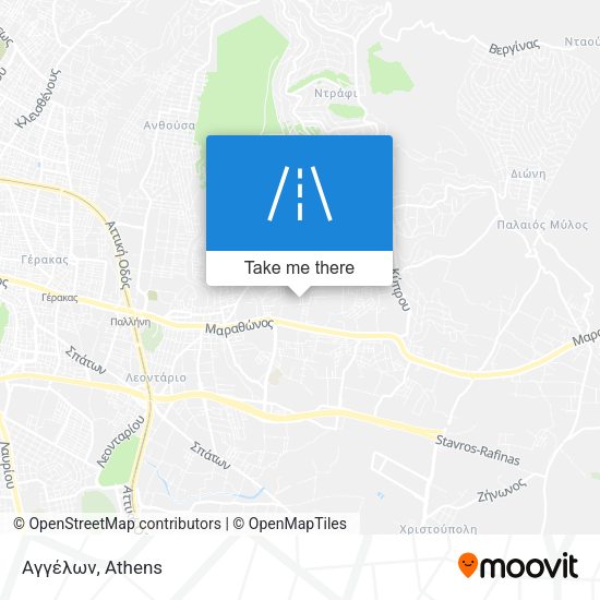 Αγγέλων map