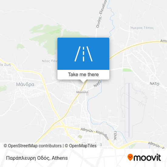 Παράπλευρη Oδός map
