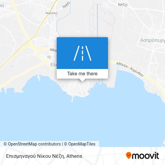 Επισμηναγού Νίκου Νέζη map
