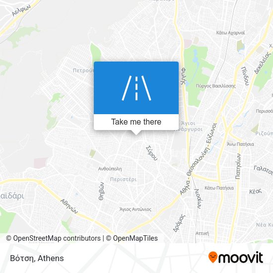 Βότση map