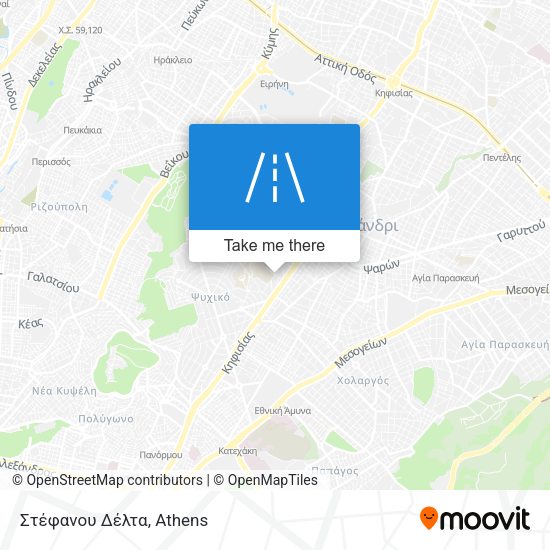 Στέφανου Δέλτα map
