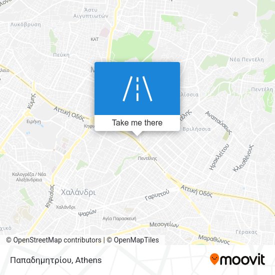 Παπαδημητρίου map