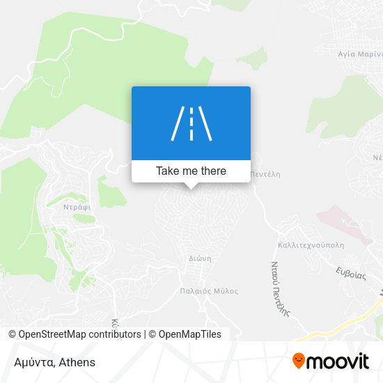 Αμύντα map