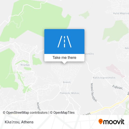 Κλείτου map