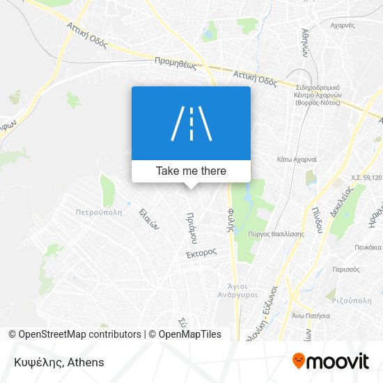 Κυψέλης map