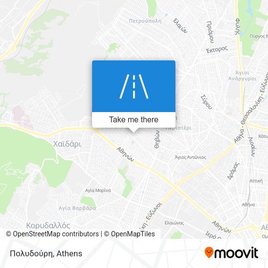 Πολυδούρη map