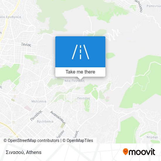 Σινασού map