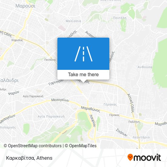 Καρκαβίτσα map