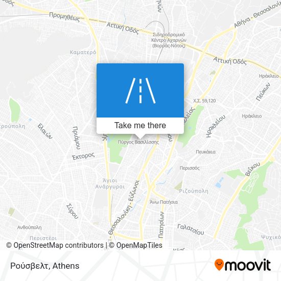Ρούσβελτ map