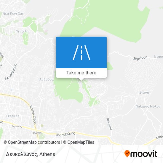 Δευκαλίωνος map
