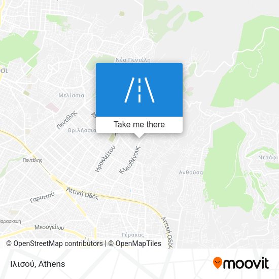 Ιλισού map
