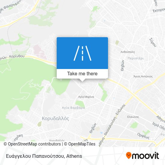 Ευάγγελου Παπανούτσου map