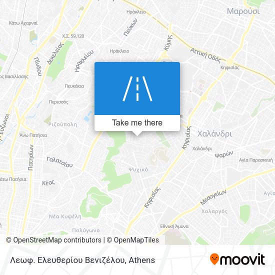 Λεωφ. Ελευθερίου Βενιζέλου map