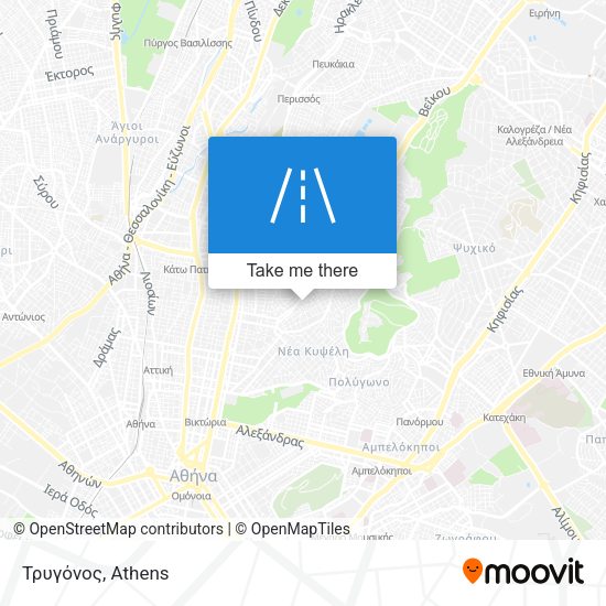 Τρυγόνος map