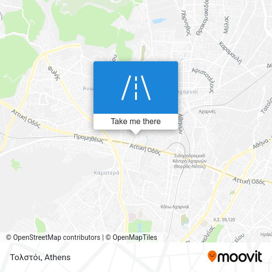 Τολστόι map
