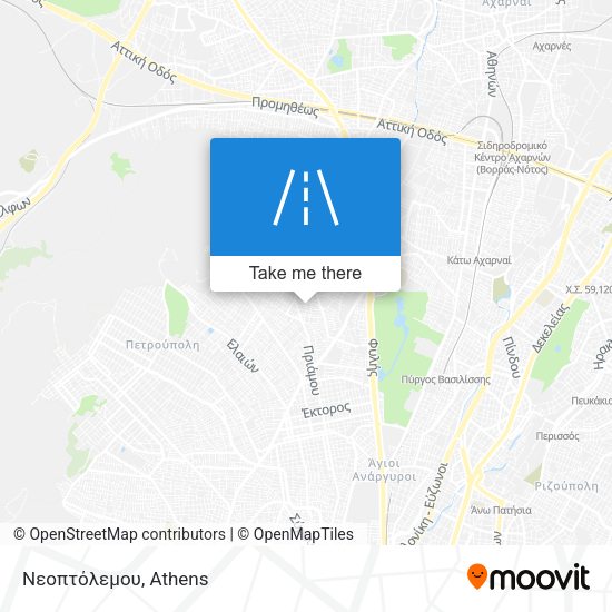 Nεοπτόλεμου map