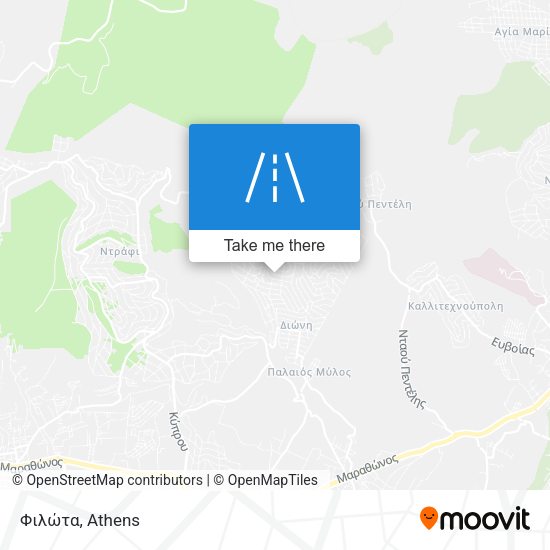 Φιλώτα map