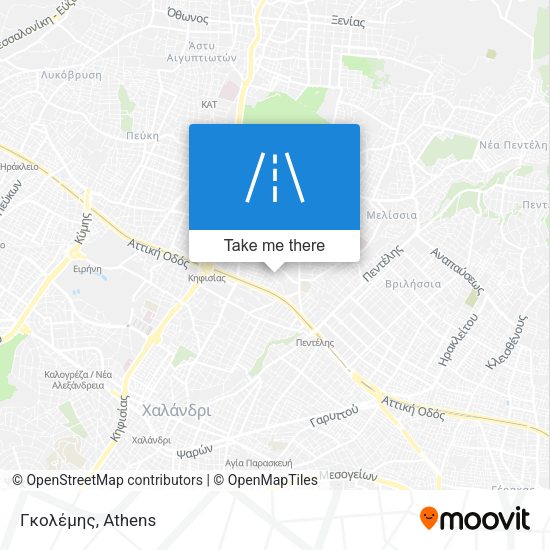 Γκολέμης map