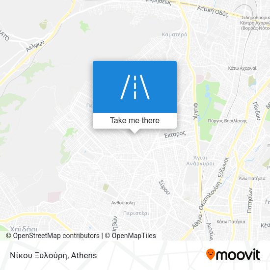 Νίκου Ξυλούρη map