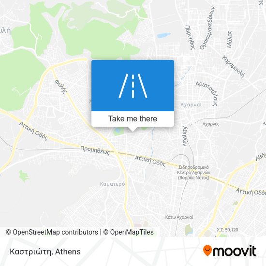 Καστριώτη map