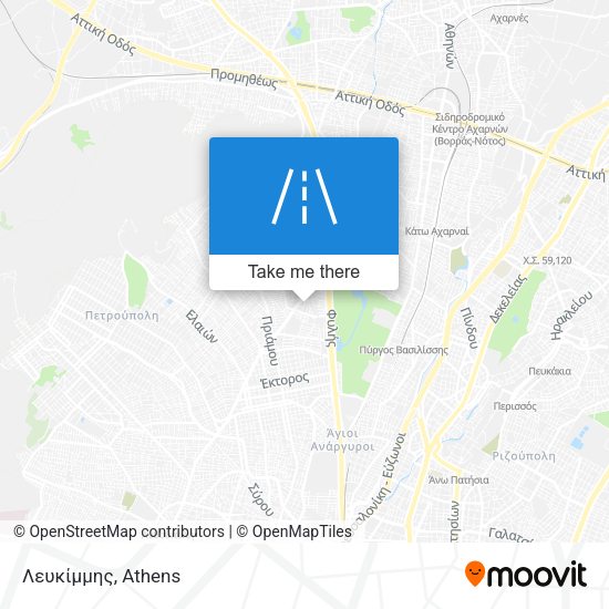Λευκίμμης map