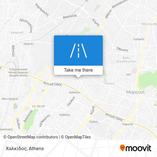 Χαλκίδος map