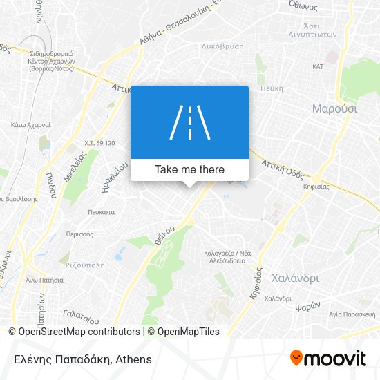 Ελένης Παπαδάκη map