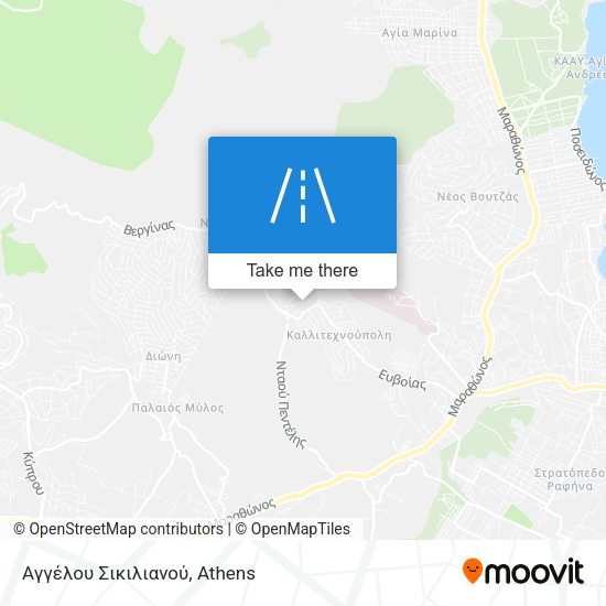 Αγγέλου Σικιλιανού map