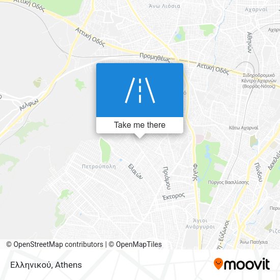 Ελληνικού map