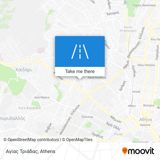 Αγίας Τριάδας map