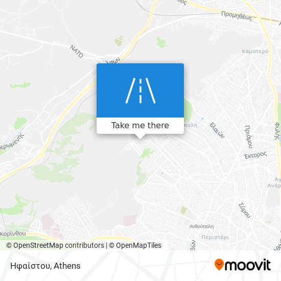 Ηφαίστου map