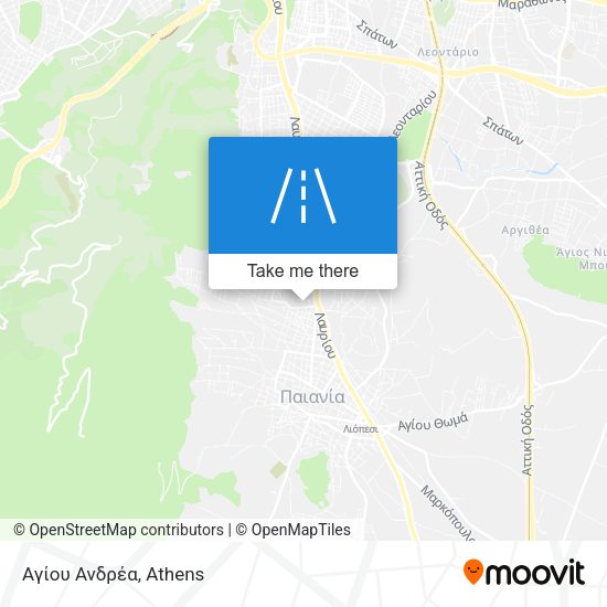 Αγίου Ανδρέα map