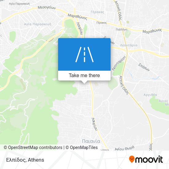 Ελπίδος map