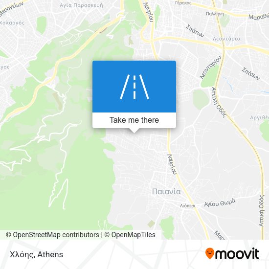Χλόης map