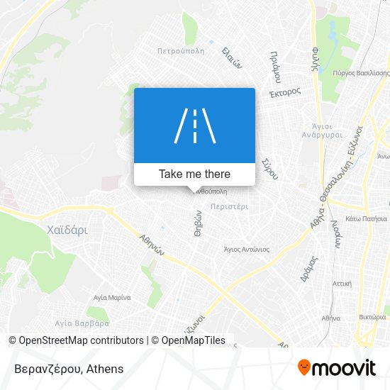 Βερανζέρου map