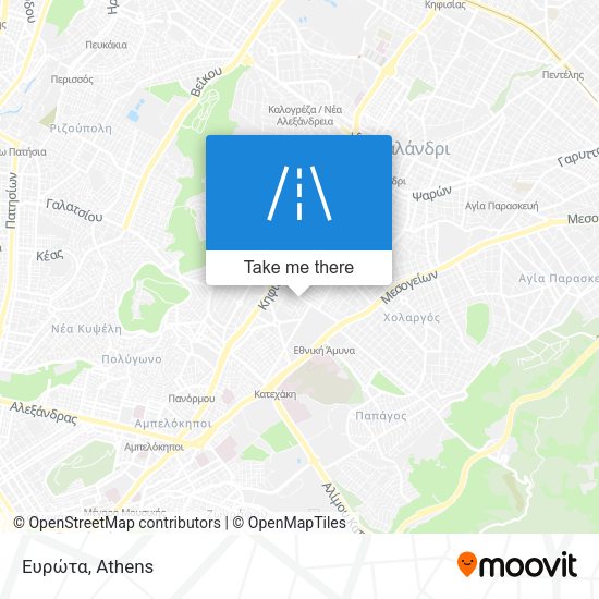 Ευρώτα map