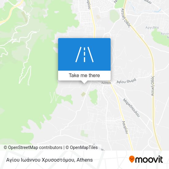 Αγίου Ιωάννου Χρυσοστόμου map