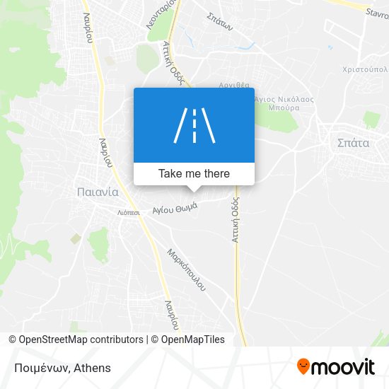 Ποιμένων map