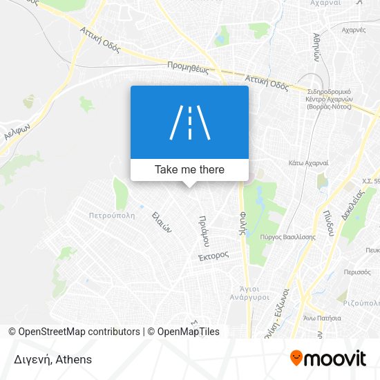 Διγενή map