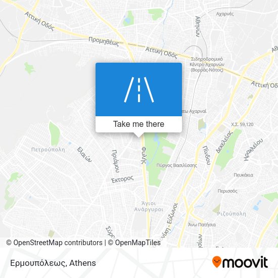Ερμουπόλεως map