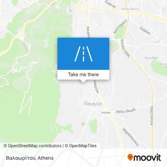Βαλαωρίτου map