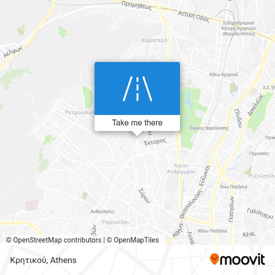 Κρητικού map