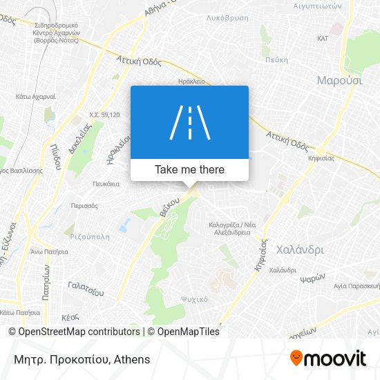 Μητρ. Προκοπίου map