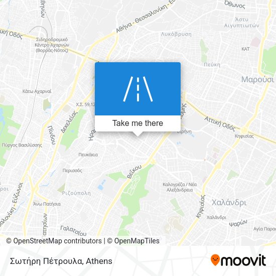 Σωτήρη Πέτρουλα map