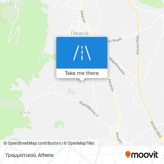 Γραμματικού map
