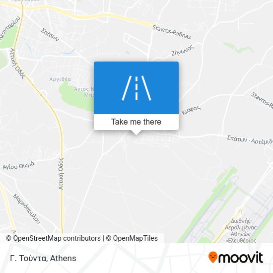 Γ. Τούντα map