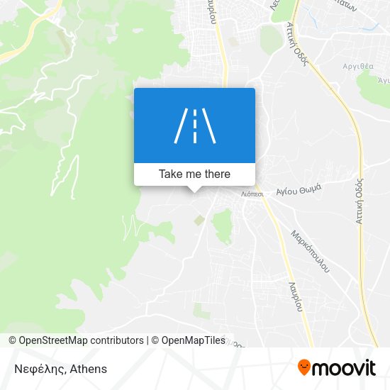 Νεφέλης map