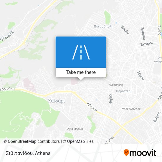 Σιβιτανίδου map
