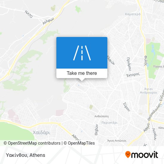 Υακίνθου map